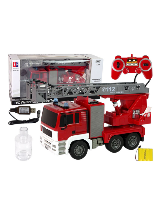 Remote Control (RC) Water Pumping Fire Truck 1:20 Scale