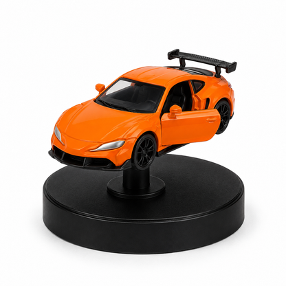 1:64 Scale Die-Cast Dashboard Drift Cars | Lamborghini, Bentley, Porsche, Ferrari & Supra | Pull Back Action | Rotating Stand
