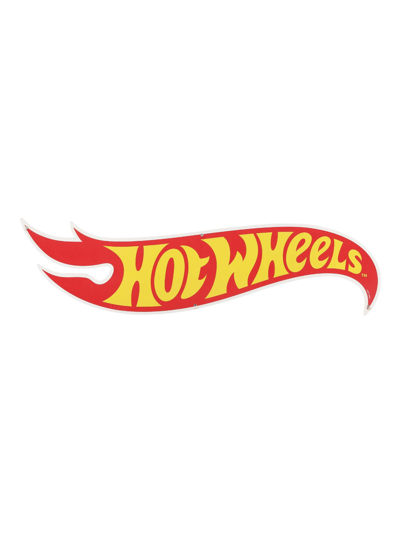 HotWheels Premium LOGO Plate |Stylish Wall Decor For Car Lovers