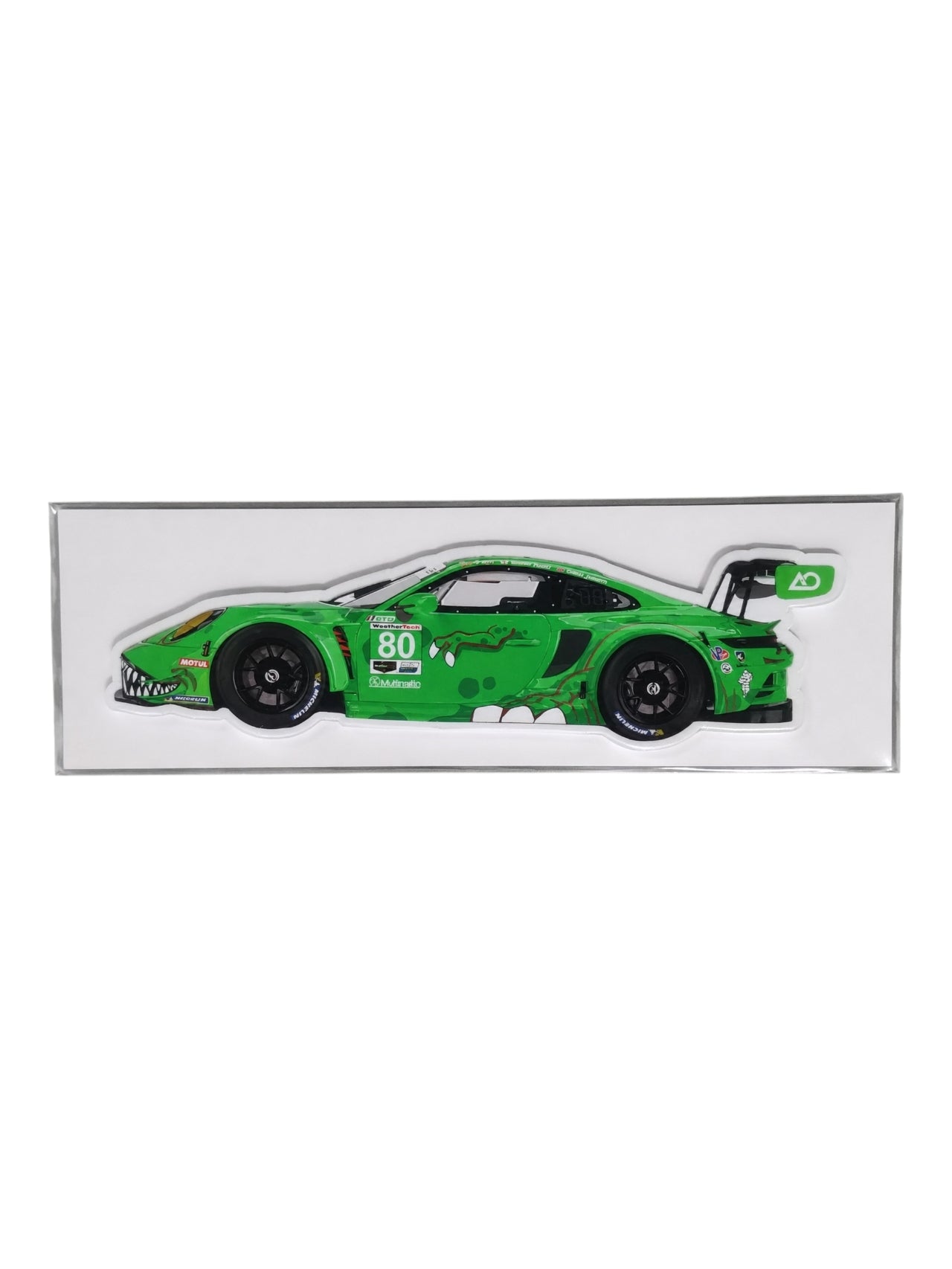 Porsche 911 GT3 R Race Car Magnet – Roxy & Rexy Collection | Multiple Variants | 13 cm Decorative Fridge Magnet