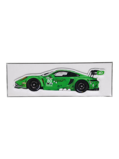 Porsche 911 GT3 R Race Car Magnet – Roxy & Rexy Collection | Multiple Variants | 13 cm Decorative Fridge Magnet