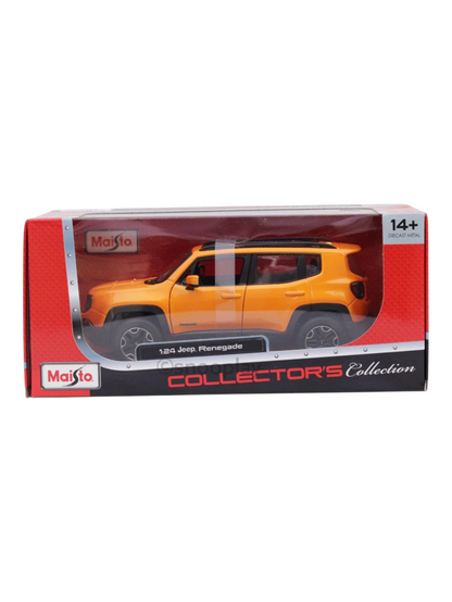 Maisto Collectors Collection Jeep Renegade Diecast 1:24 Scale