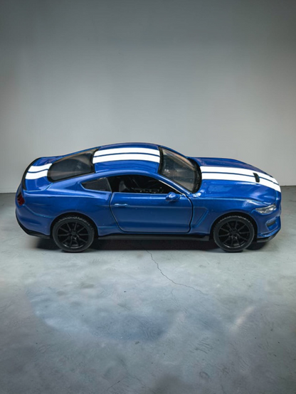 CCA Ford Mustang Shelby Gt350 (Blue) Diecast Model with box 1:64 Scale S11-01