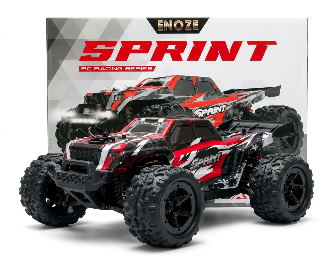 ENOZE Sprint High Speed RC Racing Car (2.4Ghz, 40km/h) Scale 1:18 | Code: 9309E