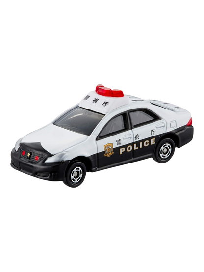 Takara Tomy Tomica 110 Toyota Crown Patrol Car 1:64 Scale