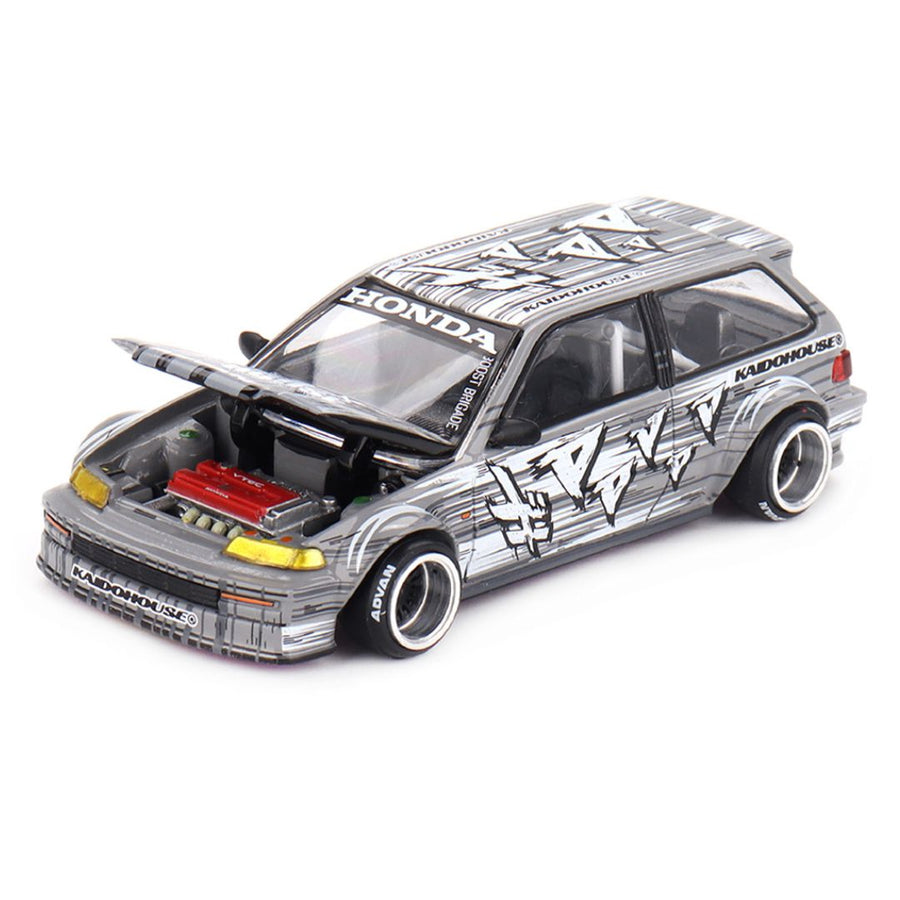 Mini GT Kaido House #260: Honda Civic EF Kaido Manga V1 Imported 1