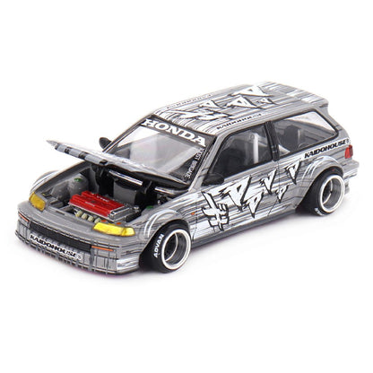 Mini GT Kaido House #260: Honda Civic EF Kaido Manga V1 Imported 1:64 Scale
