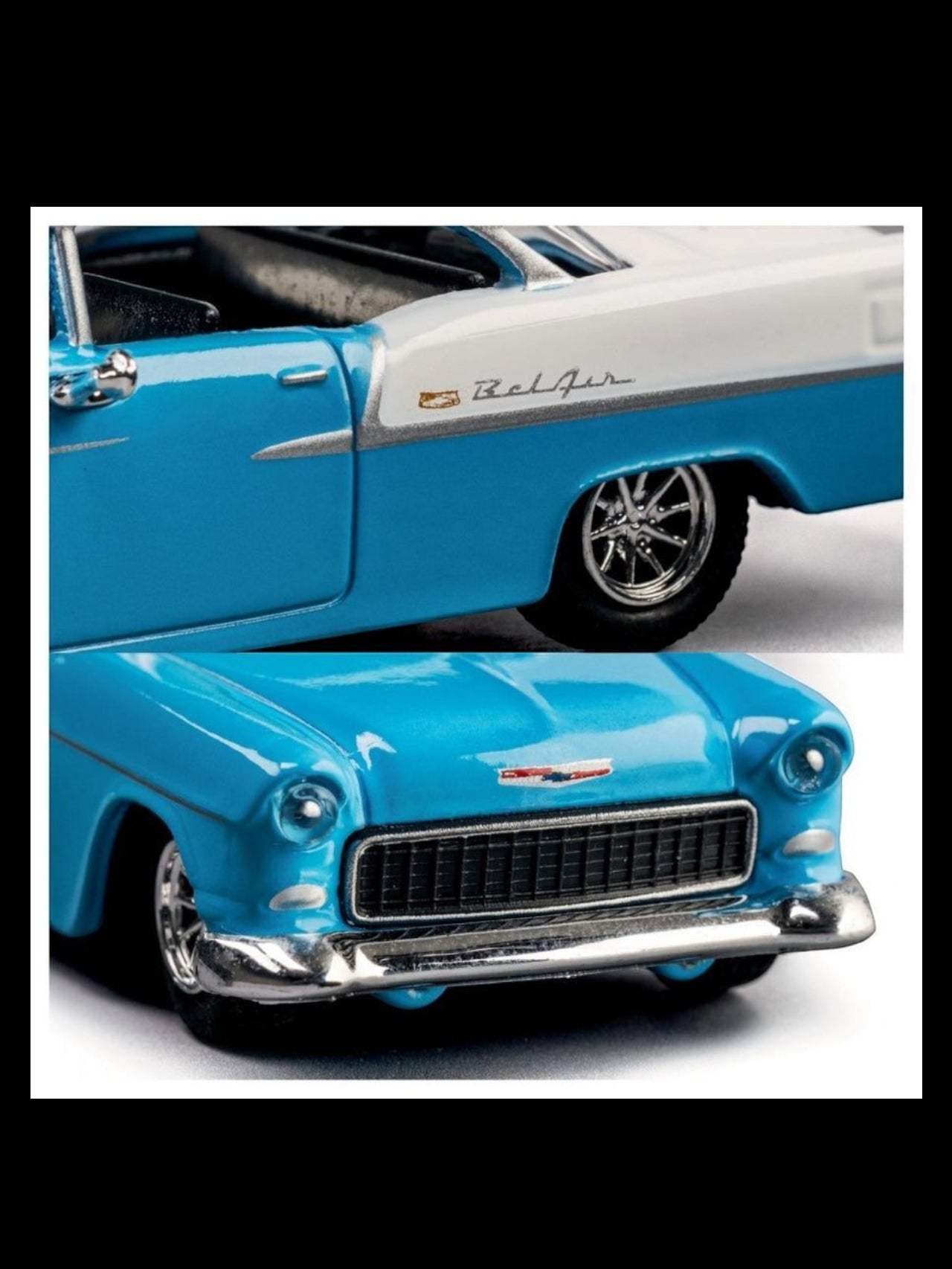 Majorette 1955 chevrolet bel air collection 1:64 Scale