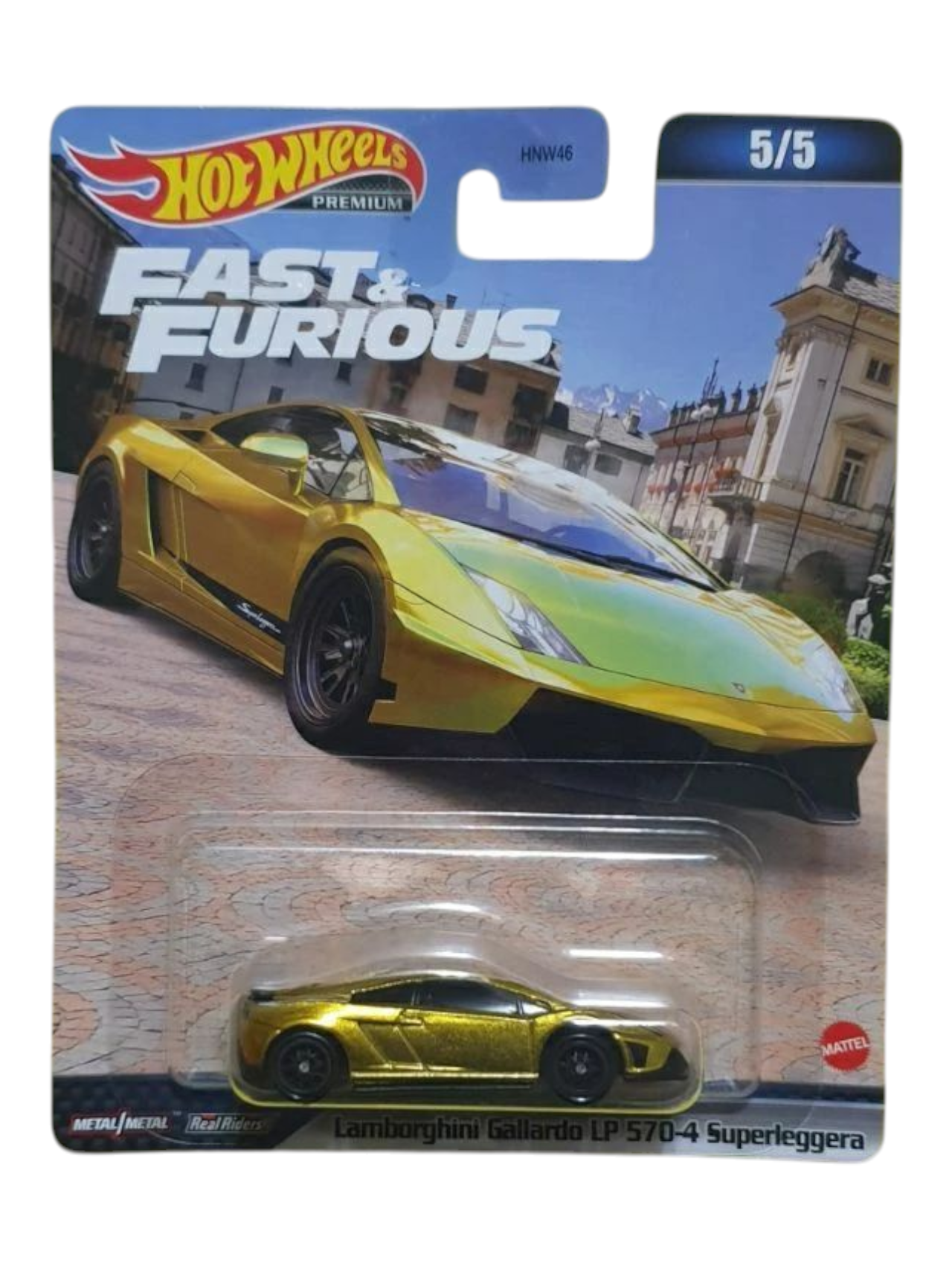 HotWheels Fast and Furious Lamborghini Gallardo LP 570-4 Superleggera Imported Premium 1:64 Scale