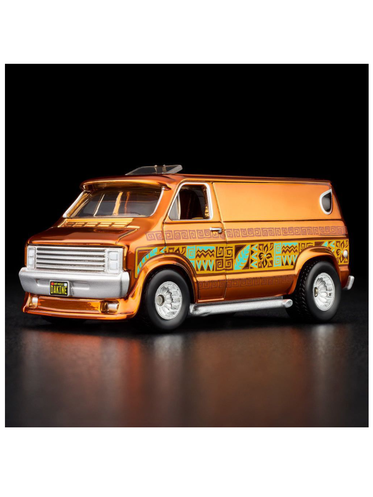 HotWheels 70s Dodge Tradesman Van RLC 1:64 Scale (With Acrylic Case)