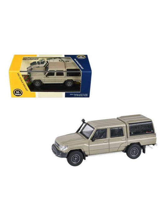 Para64 2014 Toyota Land Cruiser LC79 Sandy Taupe 1:64 Scale Diecast