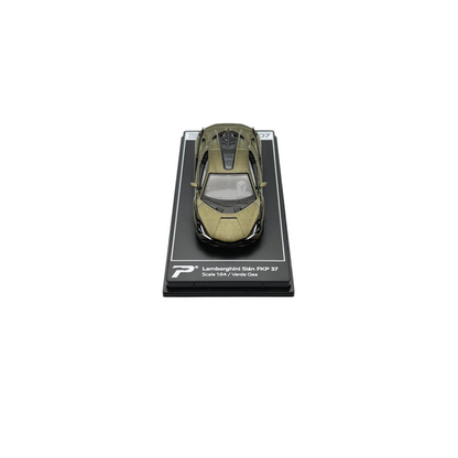 Postercars Hypercar League Collection Lamborghini Sian FKP 37 1:64 Scale  / Verde Gea (No 07)