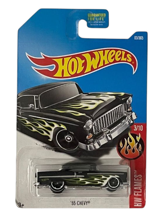 Hotwheels '55 Chevy imported mainline 1:64 Scale