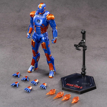ZD TOYS "Marvel Studios Infinity Saga Iron Man Mark  1/10 Scale Die-Cast Collectible Action Figure Code-1906-27