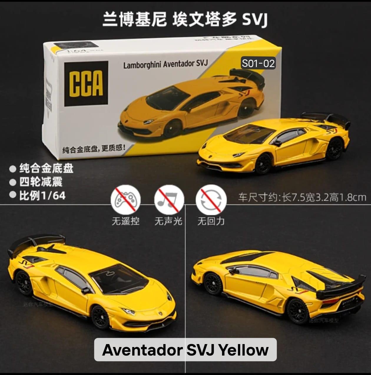 ミニカー XANAVI Lamborghini Aventador SVJ MINI GT 1/64 Lamborghini Aventador SVJ 63 Roadster Nero Aldebaran