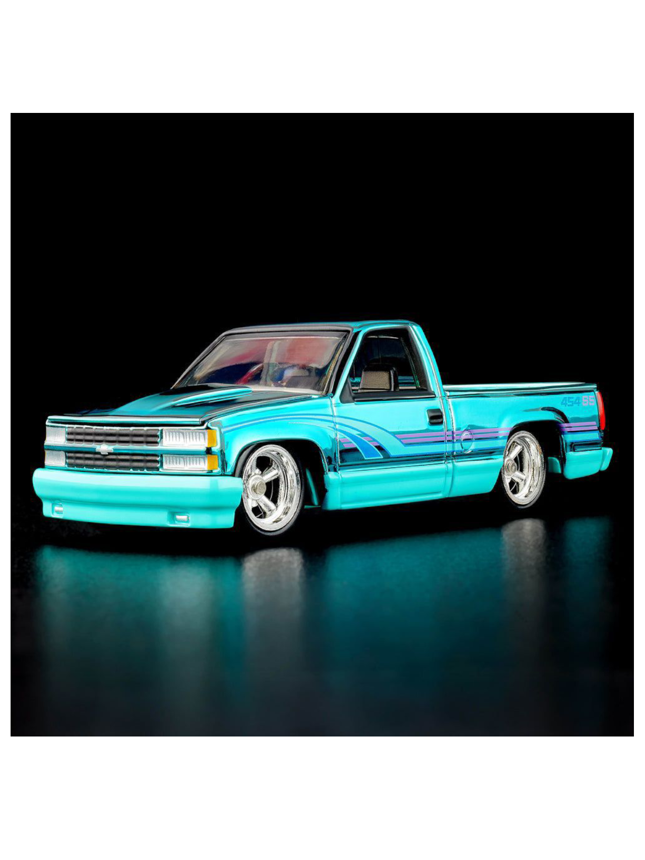 HotWheels 1990 Chevy 454 RLC 1:64 Scale (With Protector)