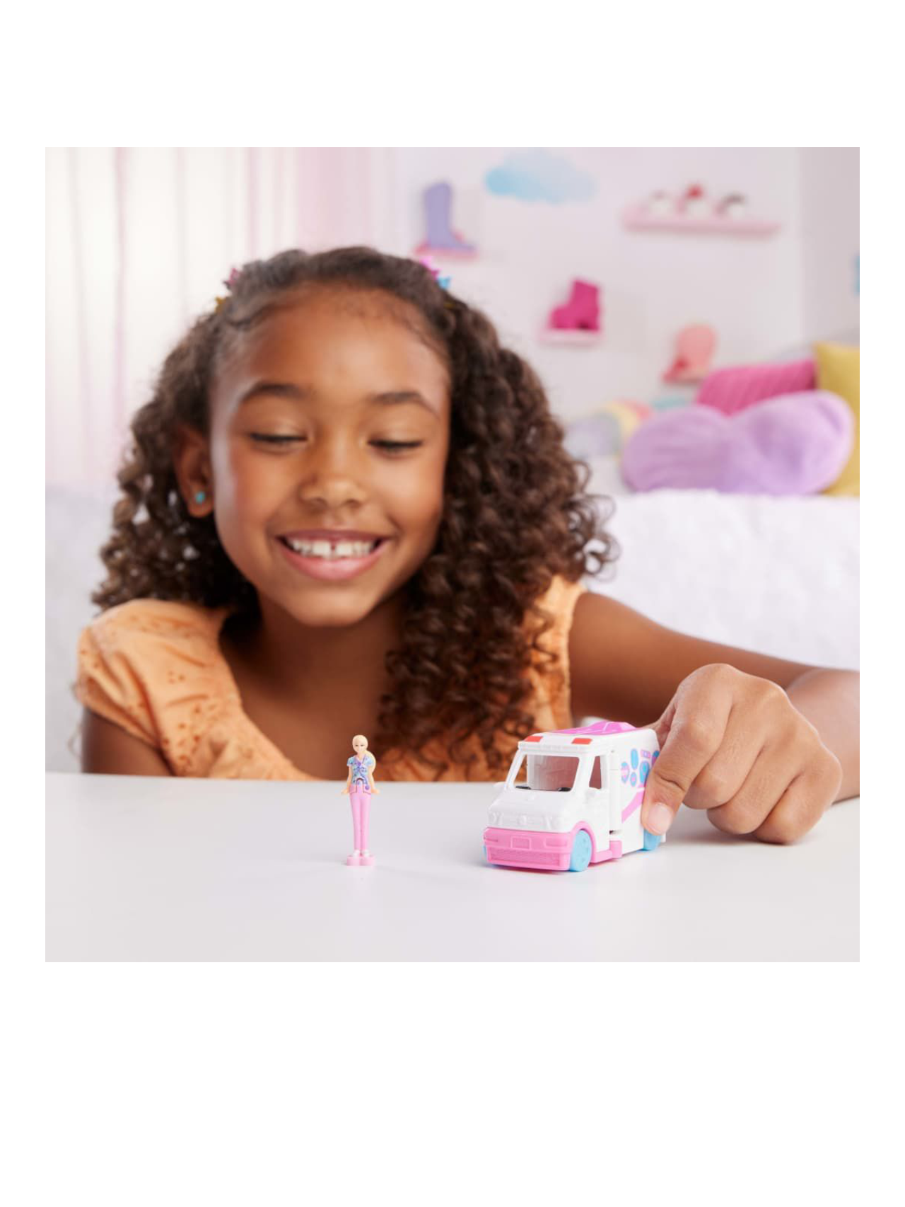 Mattel Mini Barbie Doll and Vehicle Set