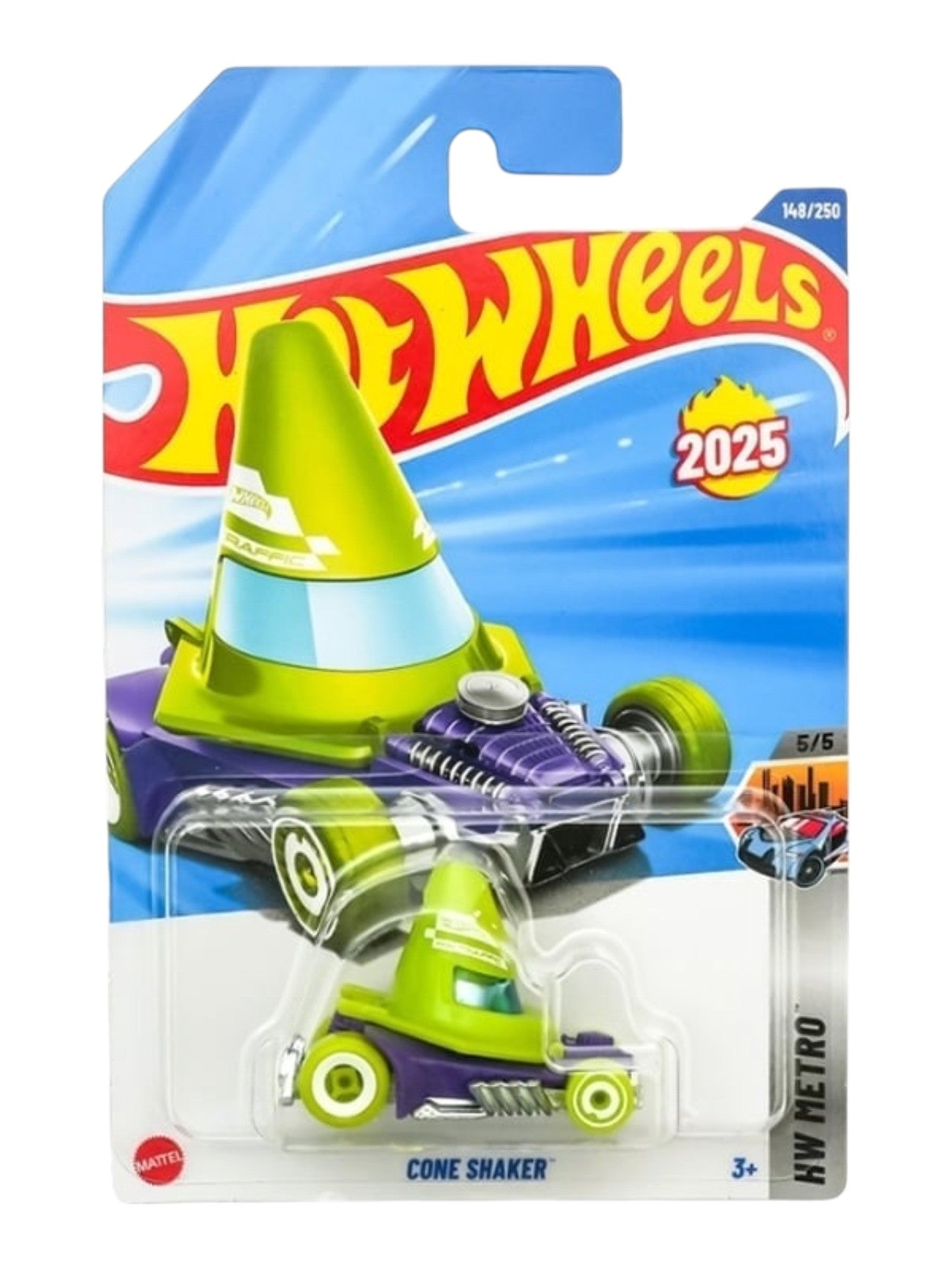 HotWheels Cone Shaker Imported Mainline 1:64 Scale | Code: JBB62-N7C5