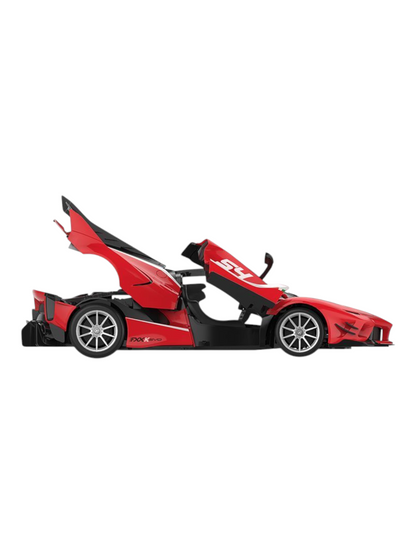 Rastar Ferrari FXX K Evo RC Assembly Model Kit 1:18 Scale (84 pcs and 8 pts)