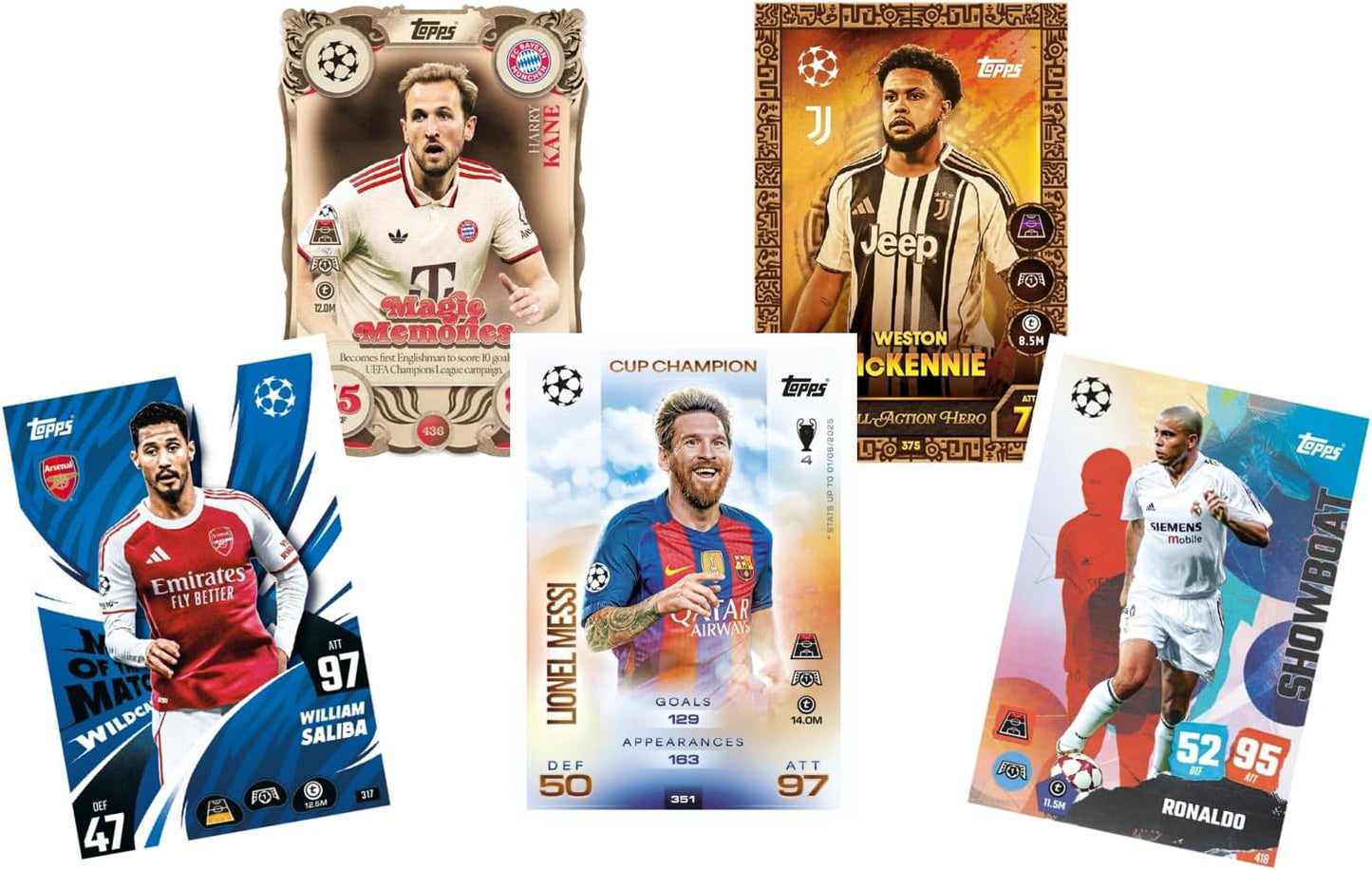 Topps UEFA Champions League Match Attax 2025 Trading and Collectible Card Game (Smart Game Pack Pro)