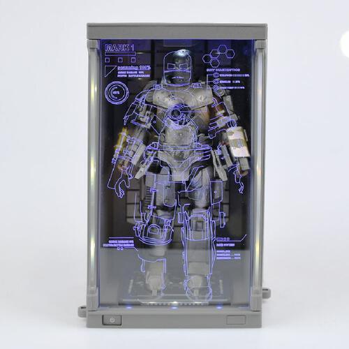 ZD Toys: Iron Man MK 1 Marvel 10th Anniversary Action Figure with the Hall of Armor - 7 Inch, Imported 1:10 Scale