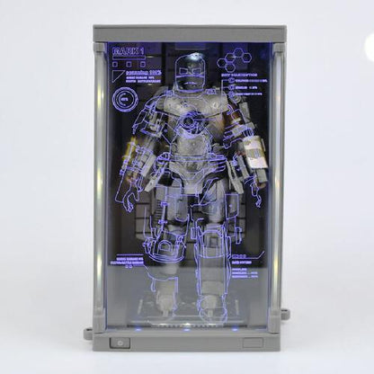 ZD Toys: Iron Man MK 1 Marvel 10th Anniversary Action Figure with the Hall of Armor - 7 Inch, Imported 1:10 Scale
