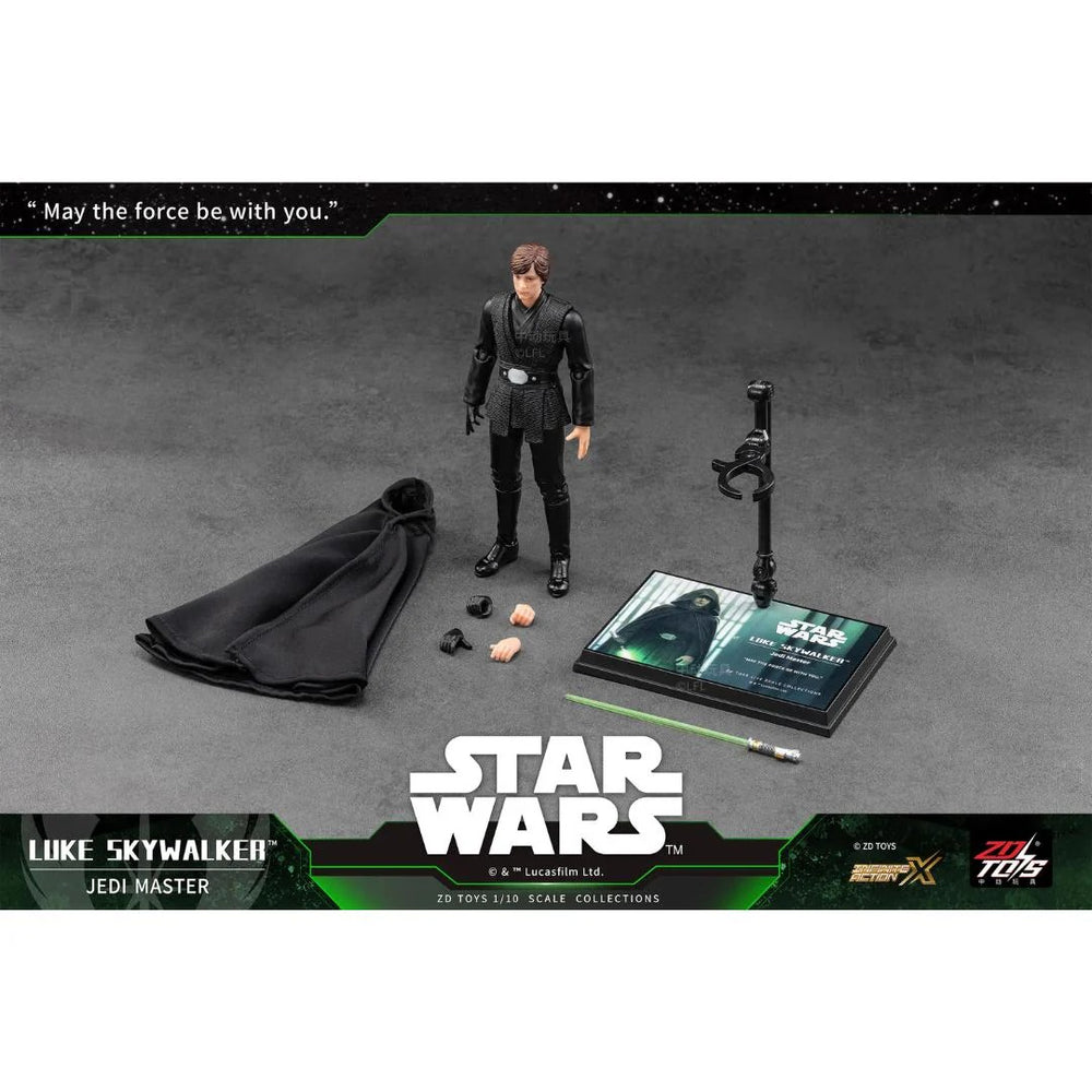 ZD Toys Star Wars Luke Skywalker Jedi Master (code - 1966-03) 7'inch