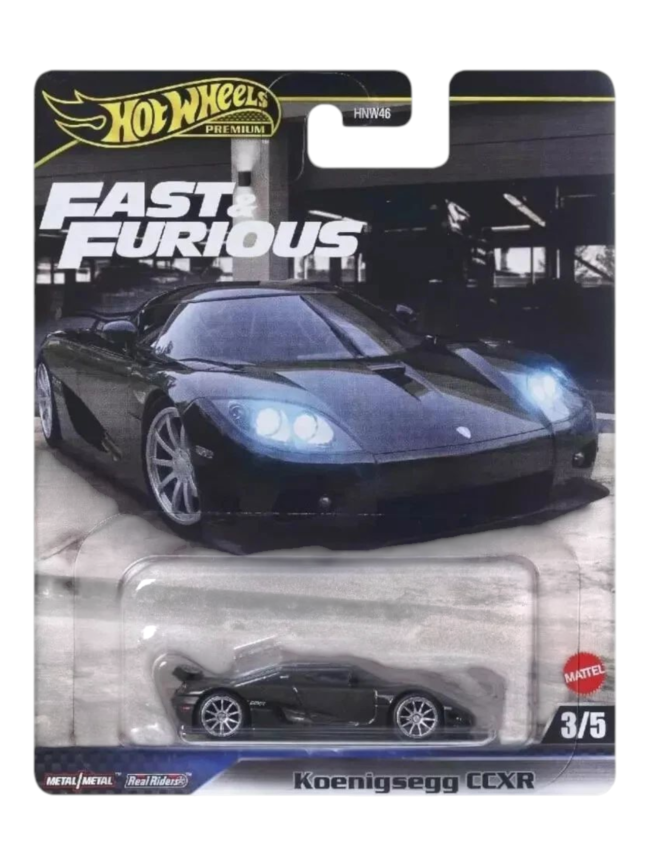 HotWheels Fast & Furious Koenigsegg CCXR Imported Premium 1:64 Scale