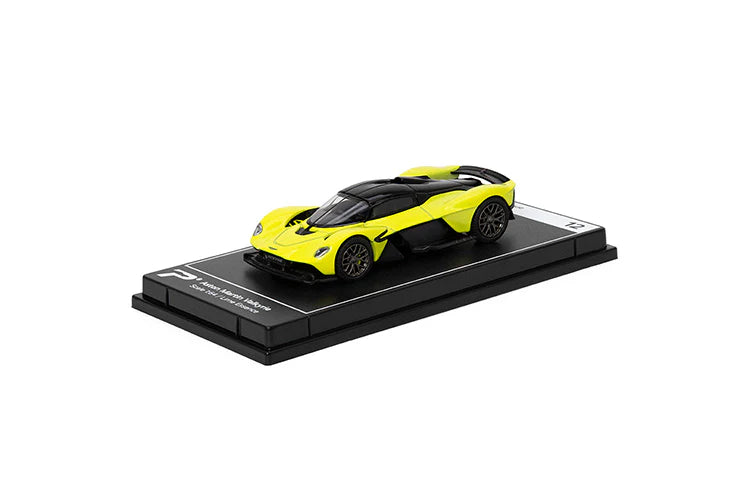 Postercars Hypercar League Collection Aston Martin Valkyrie 1:64 Scale Lime Essence ( No 12 )