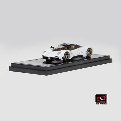 LCD Models Pagani Utopia Coupe Imported 1:64 Scale die-cast Model (code-LCD64039-BW/Black White)