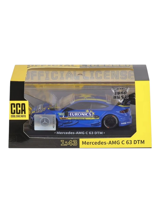 CCA Mercedes-AMG C 63 DTM 1:43 Scale Diecast (With Acrylic Case)