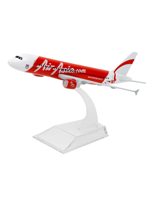 Aircraft Model Airbus A320 Air Asia 16 CM (Code-120)