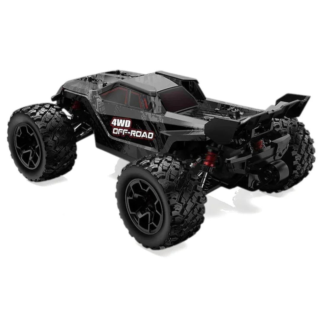 MJX Hyper Go Radio Control 4WD High-speed Off-road Truck (PC Body x2) RC item No.14207  1:14 Scale  to reach a top speed of around 53 km/h (33 mph)