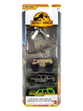 Matchbox Pre-Owned Jurassic World Dominion Land'N Air Team Pack of 5