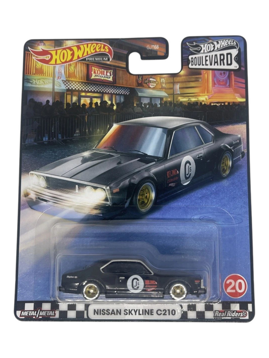 HotWheels Boulevard Nissan Skyline C210 Imported Premium 1:64 Scale