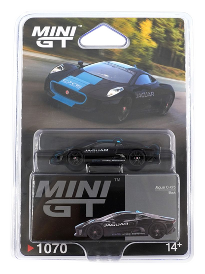 Mini GT Jaguar C-X75 (Black) Code-1070 1:64 Scale