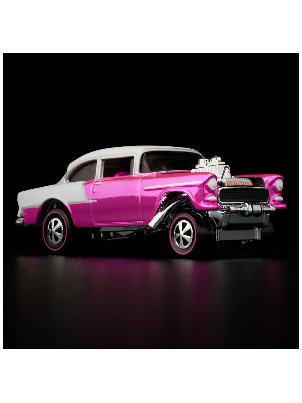 HotWheels 55 Chevy Bel Air Gasser RLC 1:64 Scale (With Protector)