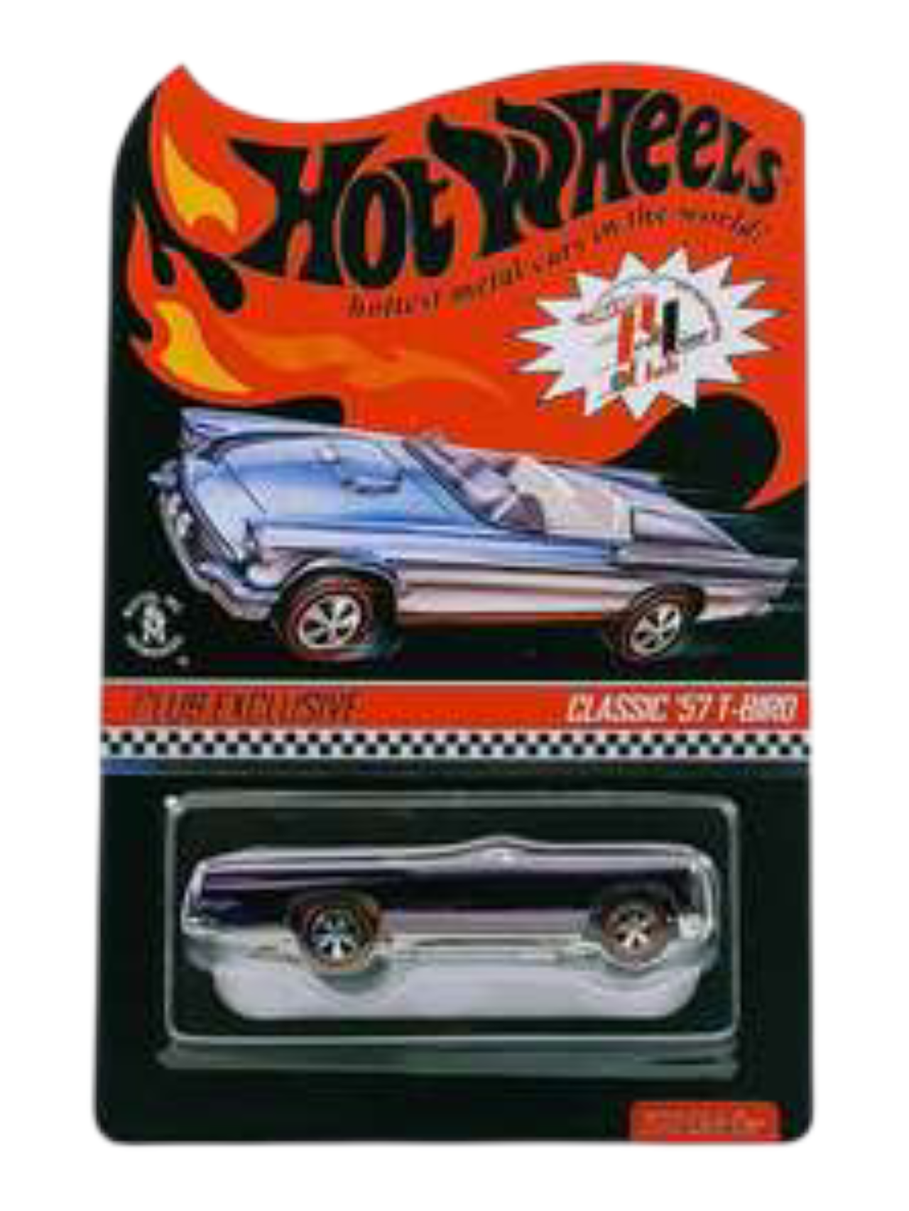 HotWheels RLC Classic '57 T-Biro Imported 1:64 scale ( With Protector )