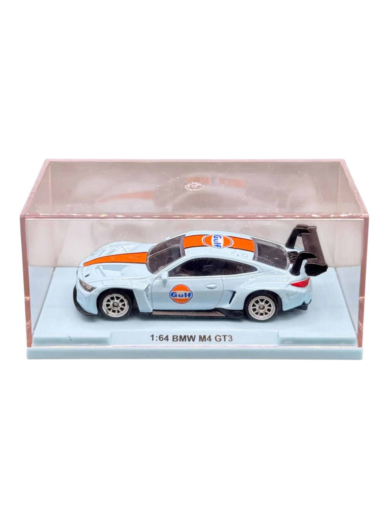 CCA BMW M4 GT3 Gulf Imported 1:64 Scale acrylic Case No 005