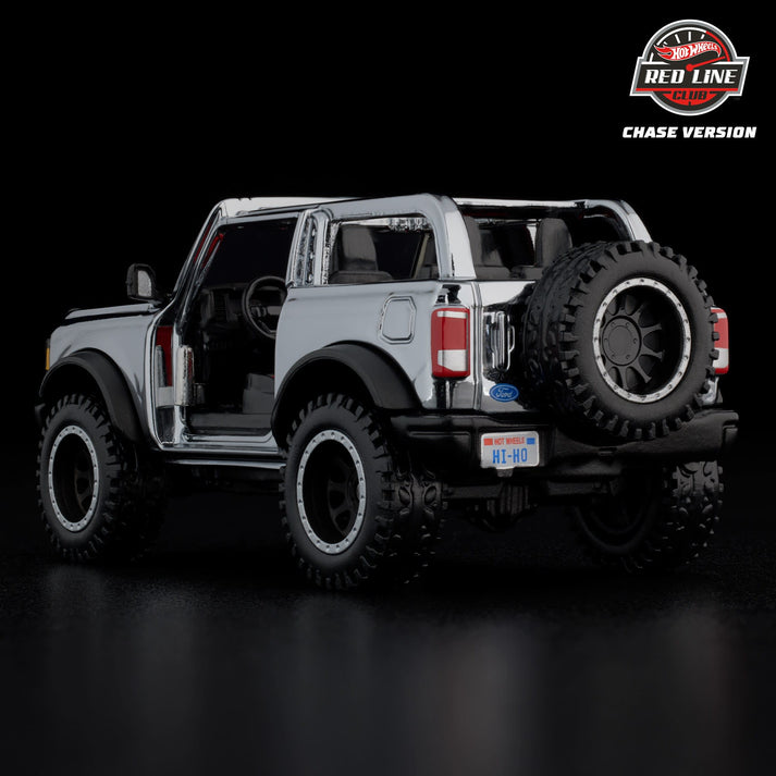 Hotwheels "21 FORD BRONCO Chase piece Imported RLC 1:64 Scale Limited Edition JJY74-9893