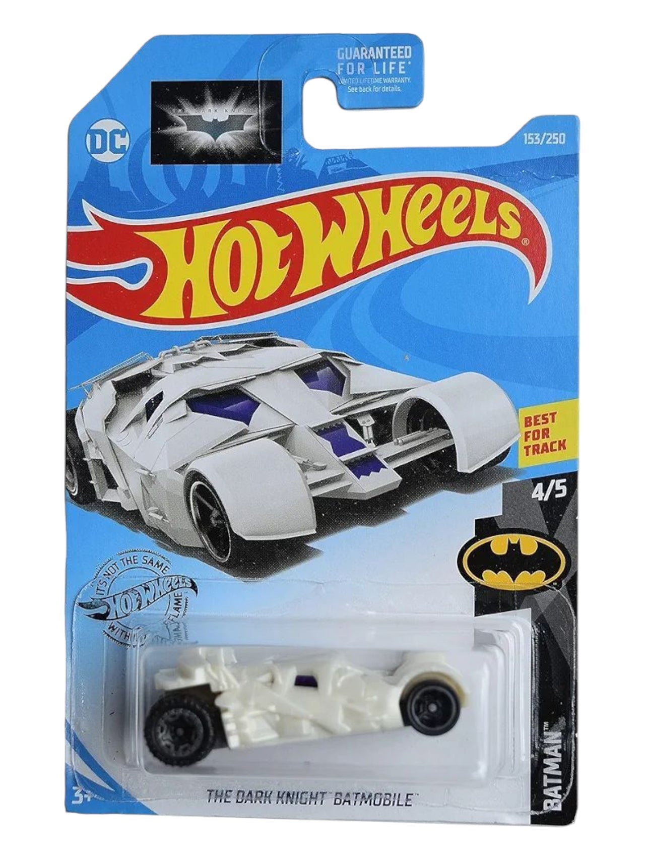 Hotwheels the dark knight batmobile imported mainline 1:64 Scale