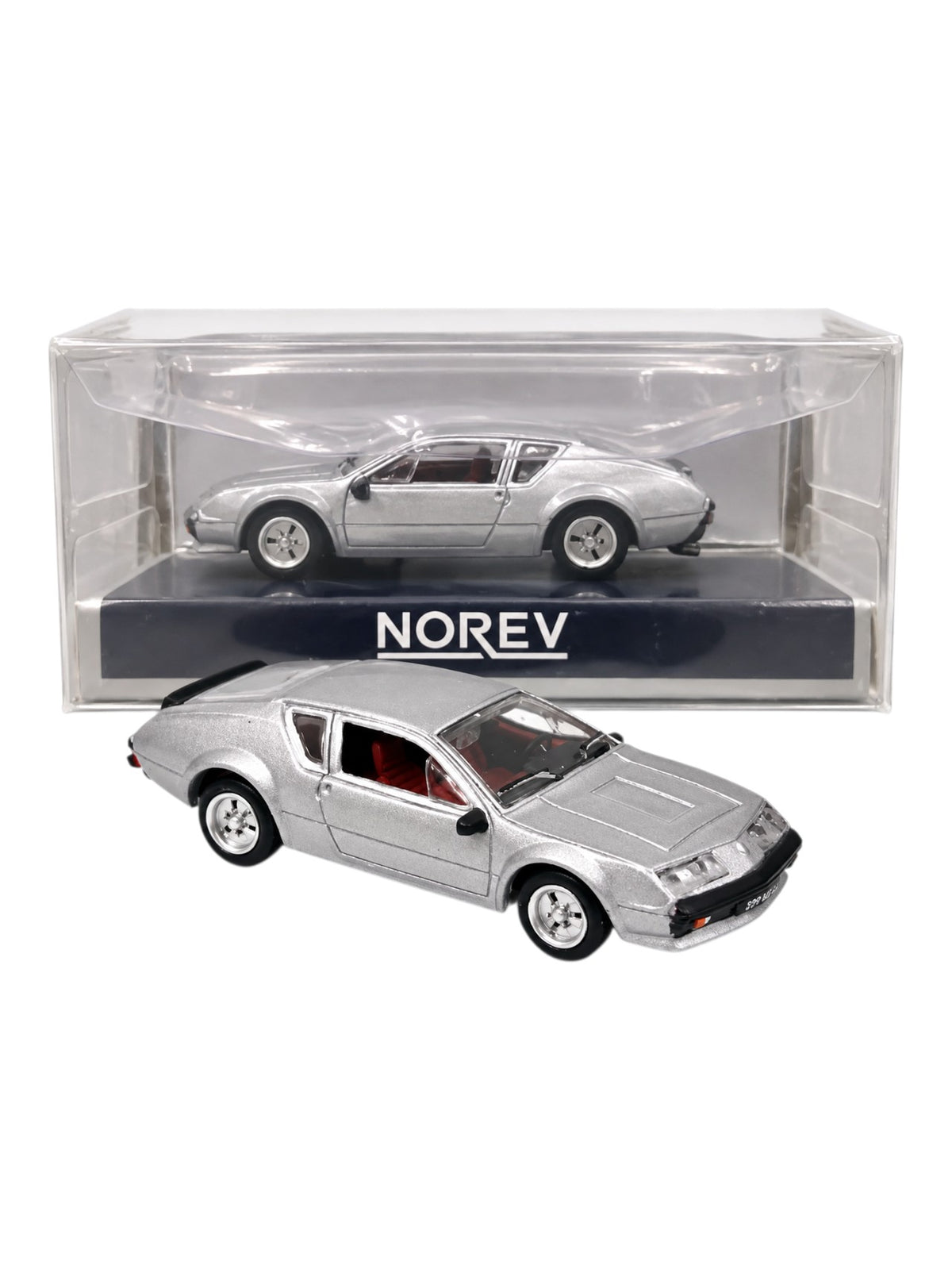 NOREV "Alpine A310 1977 Grey Metallic Diecast Model Car 1:87 Scale
