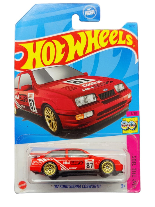 HotWheels 87 Ford Sierra Cosworth Imported Mainline 1:64 Scale