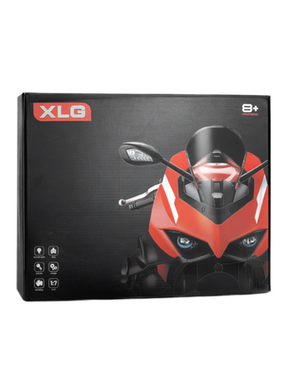 XLG 1:7 Ducati V4S Super Motorcycle Alloy Diecast model simulation Racing Motorcyle