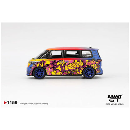 Mini GT #1159: Volkswagen ID.Buzz KW/BBS 1:64 Scale