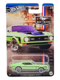 HotWheels Silver Series 60 Years 71 Ford Mustang Mach 1 Imported Mainline Card Art 1:64 Scale