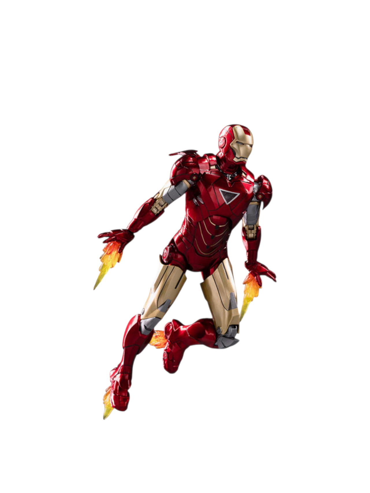 Marvel Studio Infinity Saga ZD Toys Iron Man 2 MK6 Luminous Version Imported 1:10 Scale Collections
