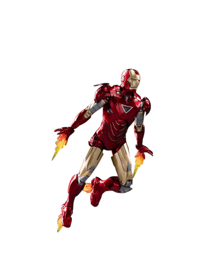 Marvel Studio Infinity Saga ZD Toys Iron Man 2 MK6 Luminous Version Imported 1:10 Scale Collections