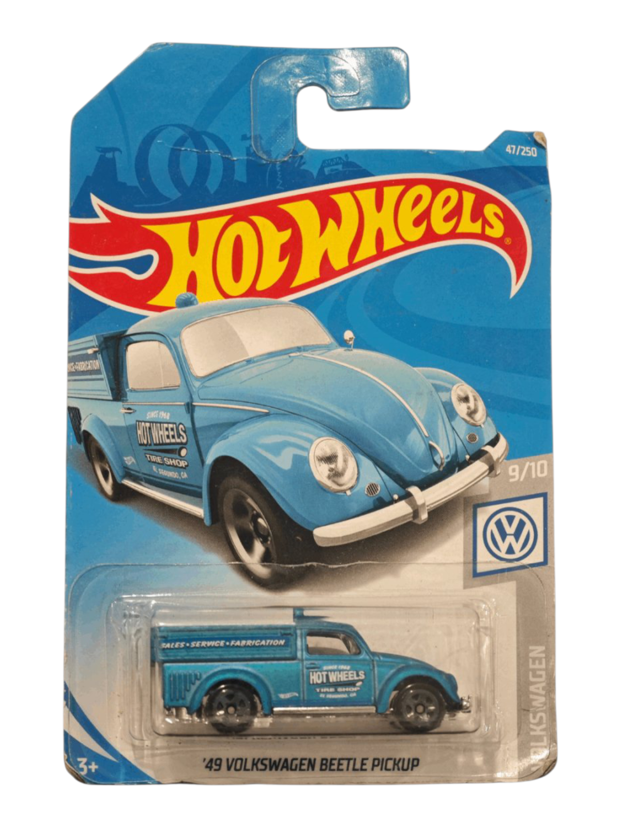 HotWheels 49 Volkswagen Beetle Pickup Imported Mainline 1:64 Scale