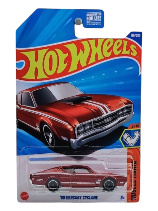 HotWheels 69 Mercury Cyclone Imported Mainline 1:64 Scale